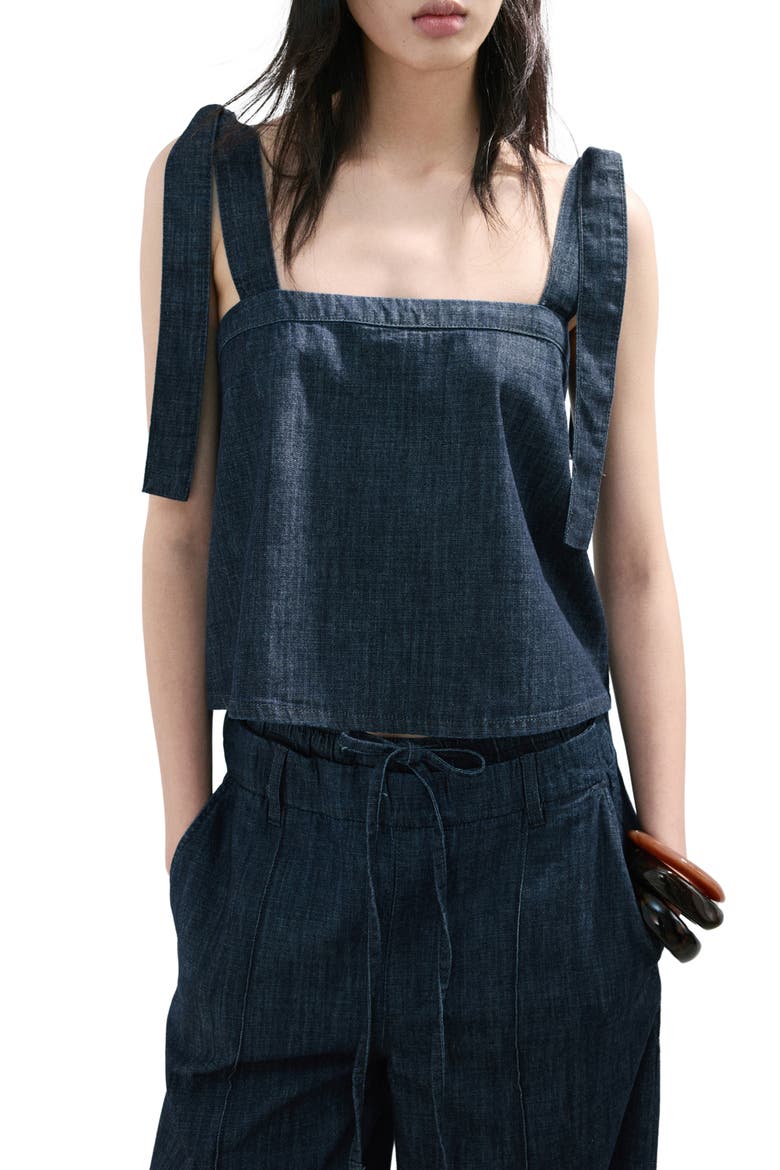 Calonge Denim Top, Main, color, OPEN BLUE