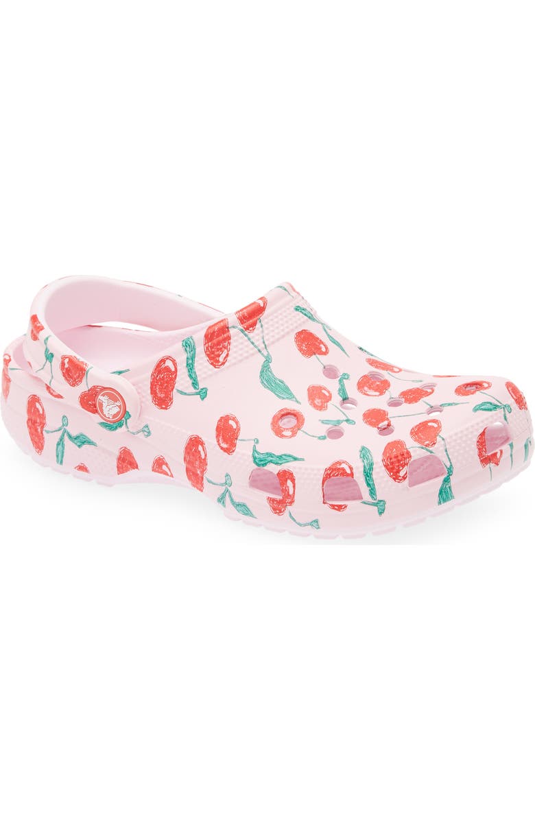 CROCS Fresh Fruits Clog, Main, color, Pink Milk