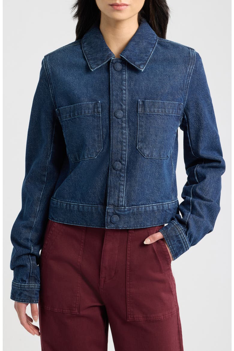 The Small Denim Jacket, Alternate, color, TRADE