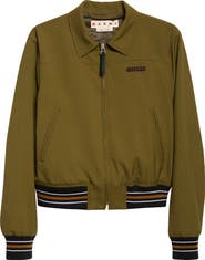 Marni Virgin Wool Bomber Jacket