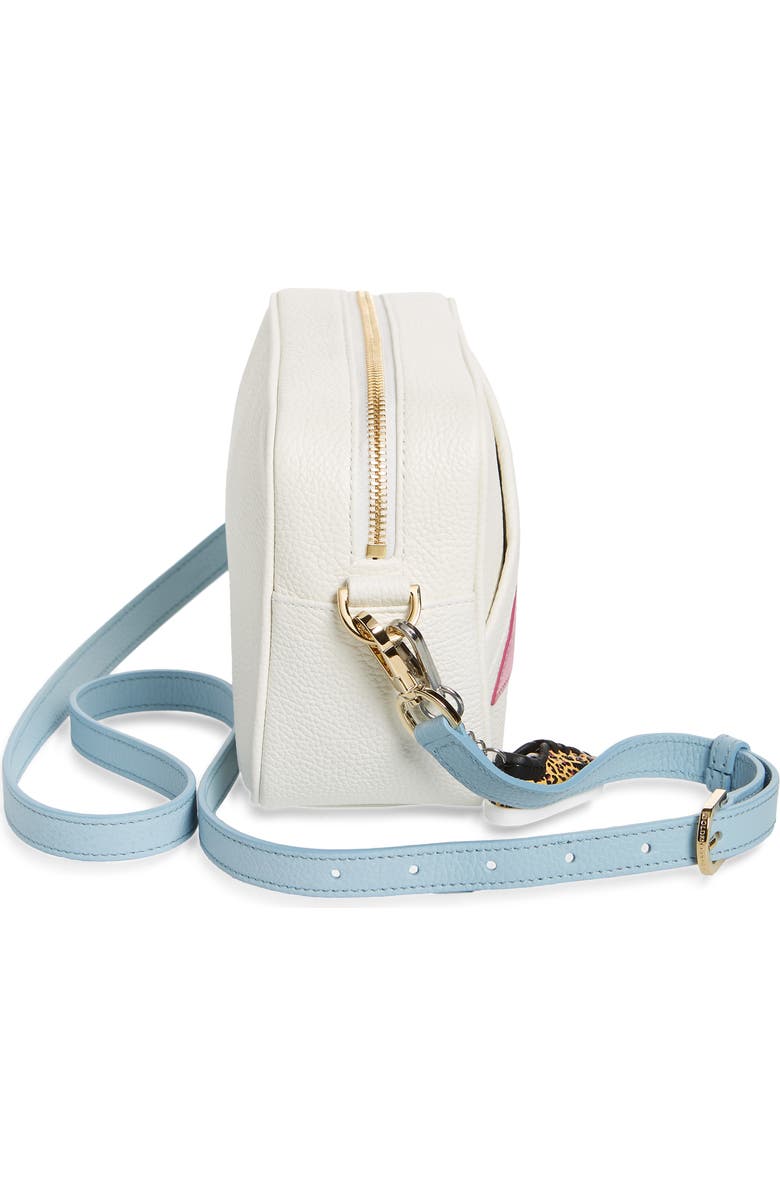 Golden Goose Star Leather Camera Bag, Alternate, color,