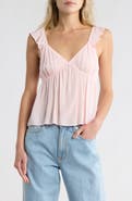 Abound Flutter Sleeve Babydoll Tank Top