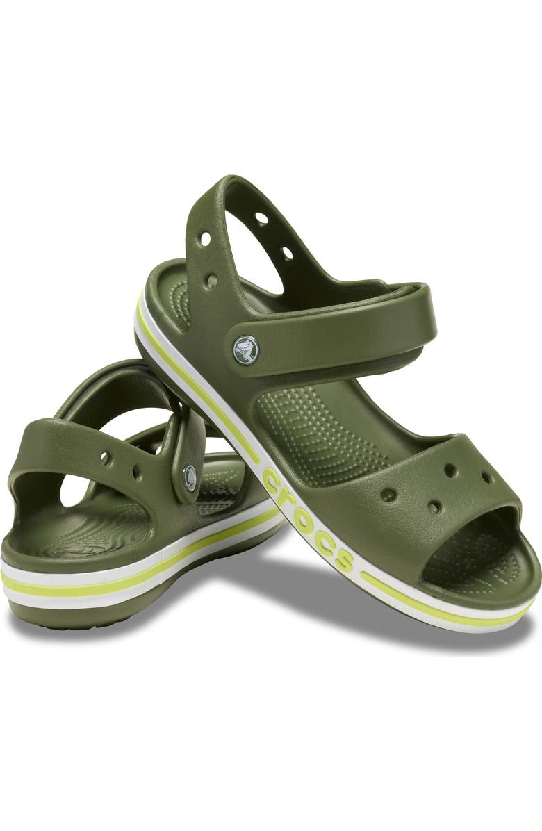CROCS Bayaband Sandal, Alternate, color, Army Green