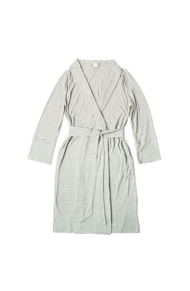 goumikids Goumi You'll Live In Mom Robe, Main, color, Storm Gray