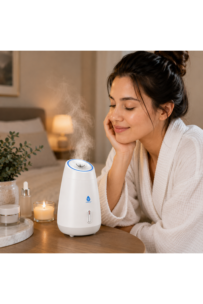 Spa & Set Facial Steamer & 7-in-1 LED Therapy Device, Alternate, color, Multicolor
