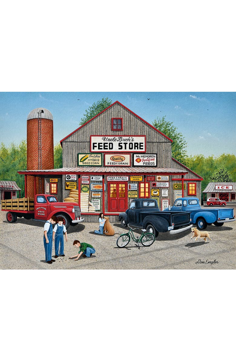 Sunsout Uncle Buck's 500 piece Jigsaw Puzzle for Adults, Alternate, color, Multicolor