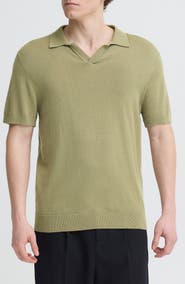 CASUAL FRIDAY Johnny Collar Cotton Polo