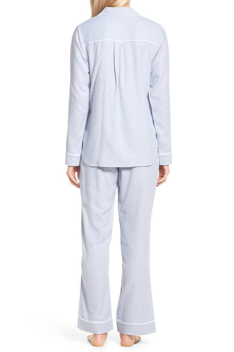 Raven Herringbone Pajamas, Alternate, color, OCEAN MIST