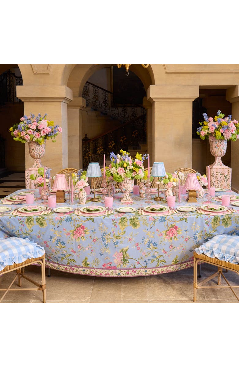 Mrs. Alice Pink Small Chinoiserie Tole Urn Vase, Alternate, color, Pink