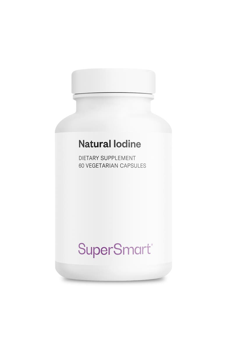 SuperSmart Natural Iodine 1000mg, Main, color, 