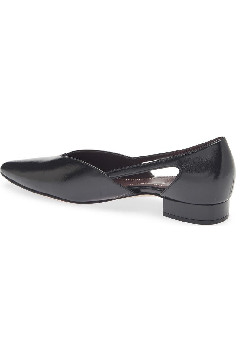 27 EDIT Naturalizer Sydney Pointed Toe Flat, Alternate, color, Black