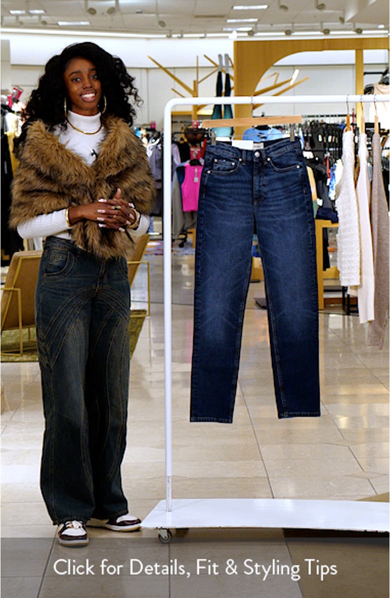 Kristy High Waist Cigarette Jeans, sales video thumbnail