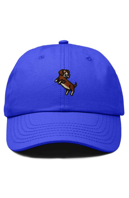 DALIX DALIX DACHSHUND EMBROIDERED DAD CAP