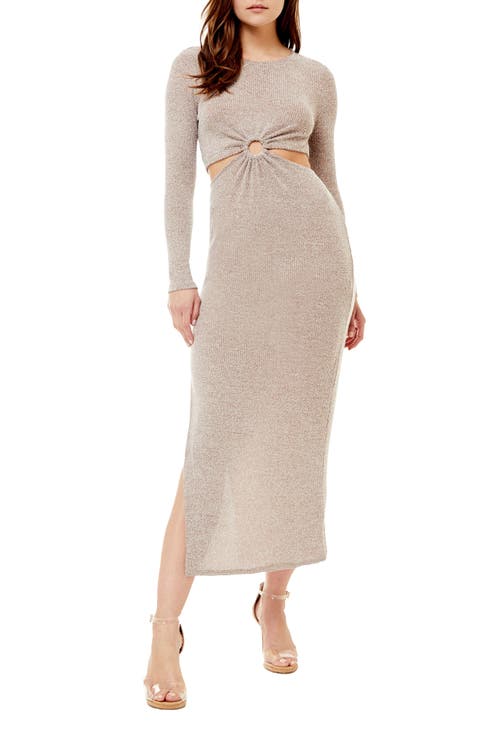 Alden Cutout Long Sleeve Knit Dress
