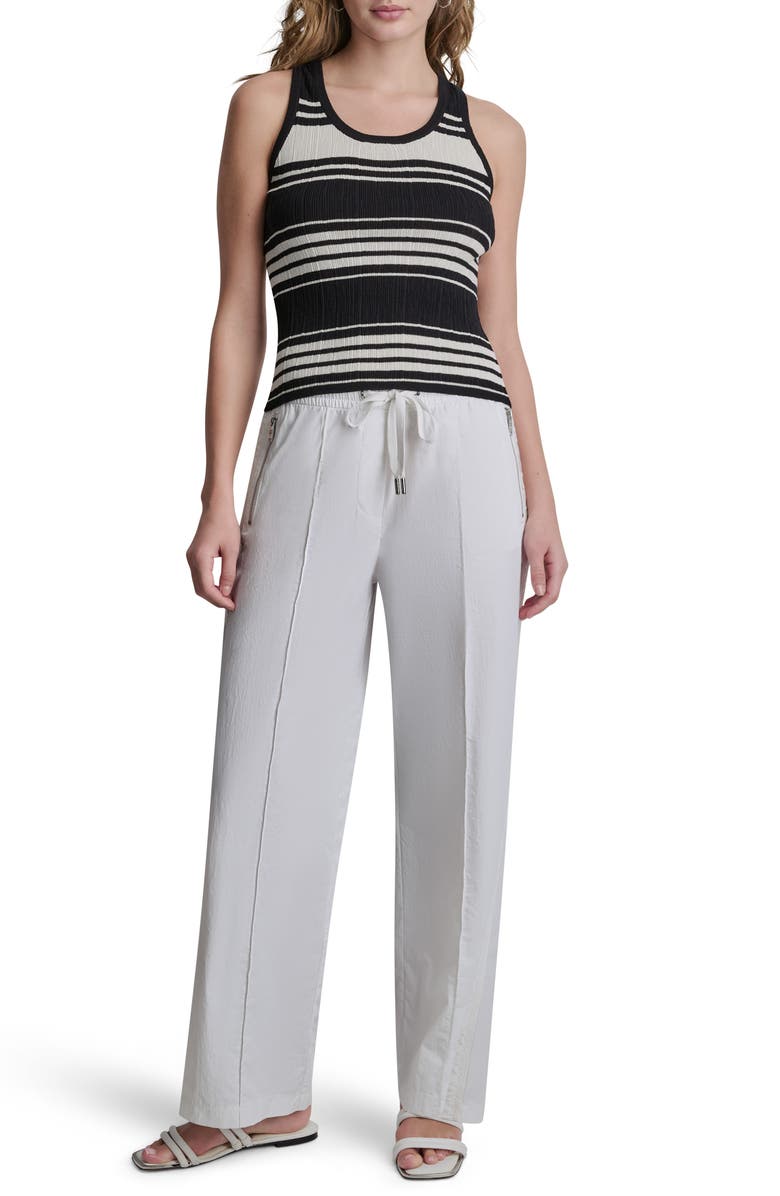 DKNY Stripe Sweater Tank, Alternate, color, 