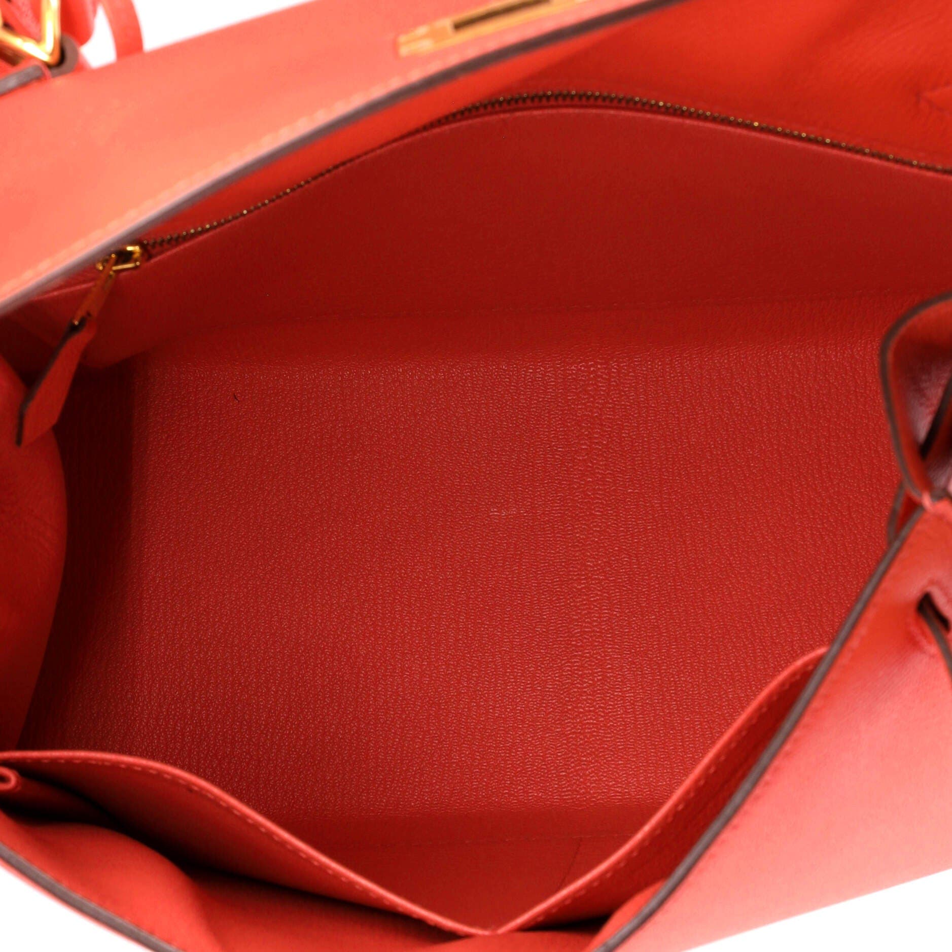 Kelly Handbag Red Epsom with Gold Hardware 28, Alternate, color, Red