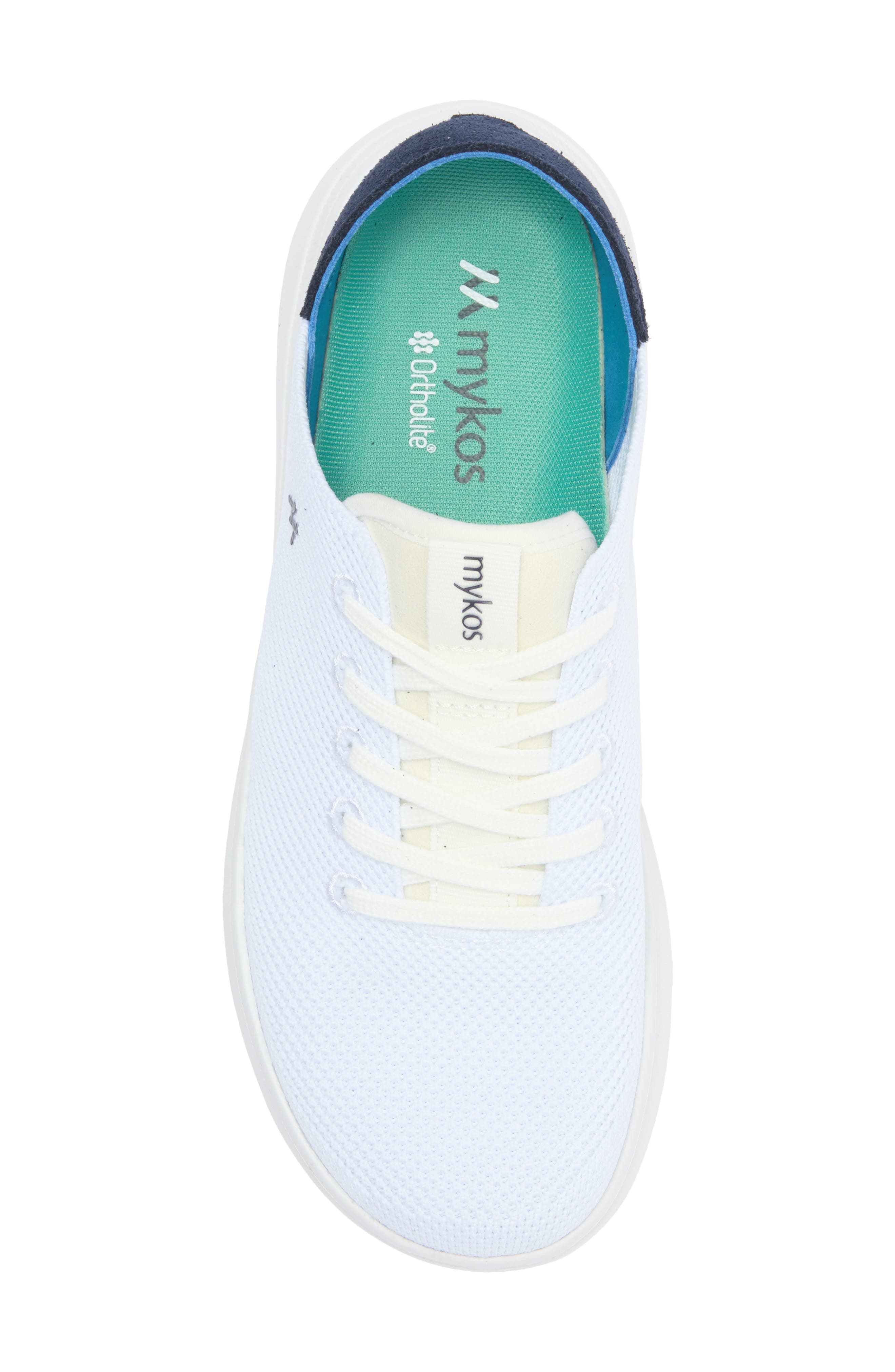 Mykos Winoa Low Top Sneaker, Alternate, color, White/ Navy