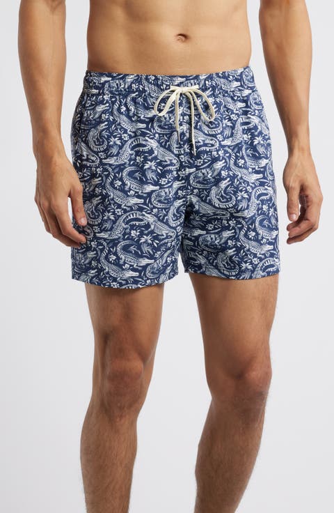 The Bungalow Water Repellent Swim Trunks
