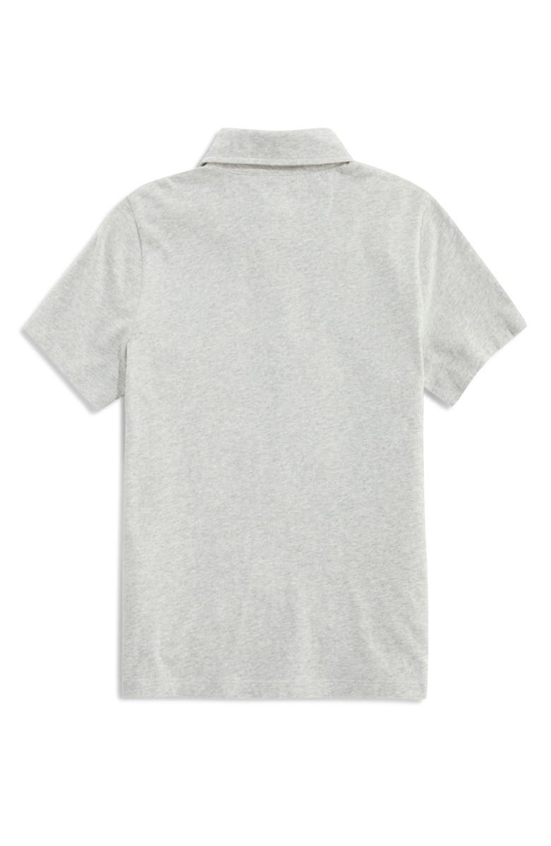 vineyard vines Kids' Solid Cotton Polo, Alternate, color,