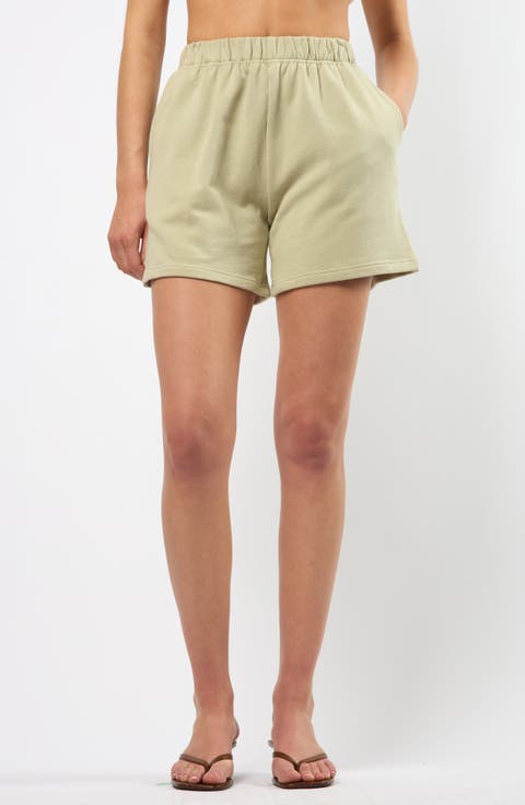 The Lakeside Set Cotton Graphic Sweat Shorts