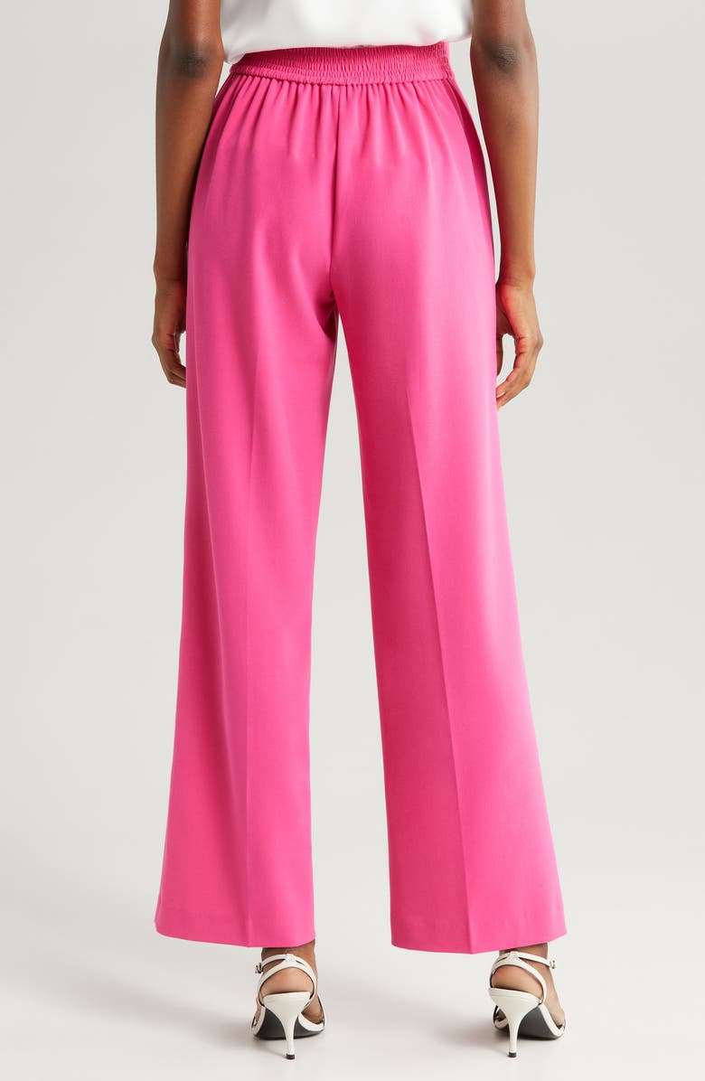 Halogen<sup>®</sup> High Waist Wide Leg Pants, Alternate, color, Magenta Pink