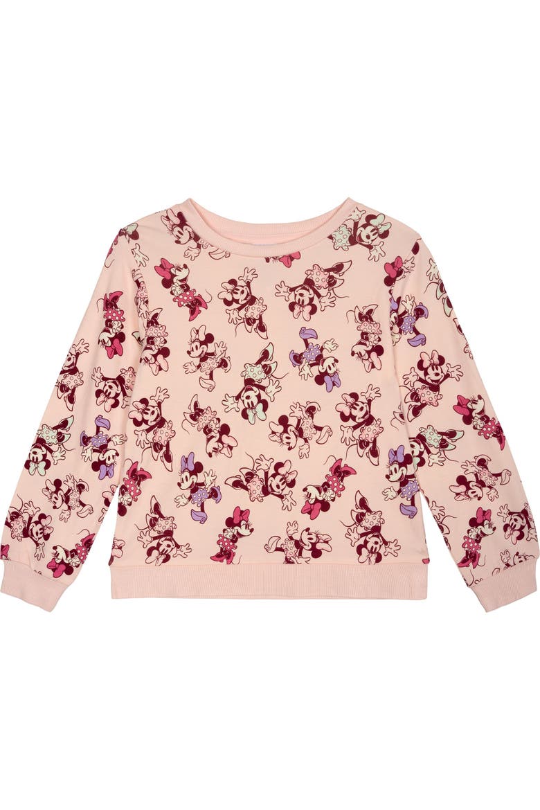 Minnie Mouse 2-Piece Sweatshirt and Joggers Set, Alternate, color, Minnie Mouse Pink
