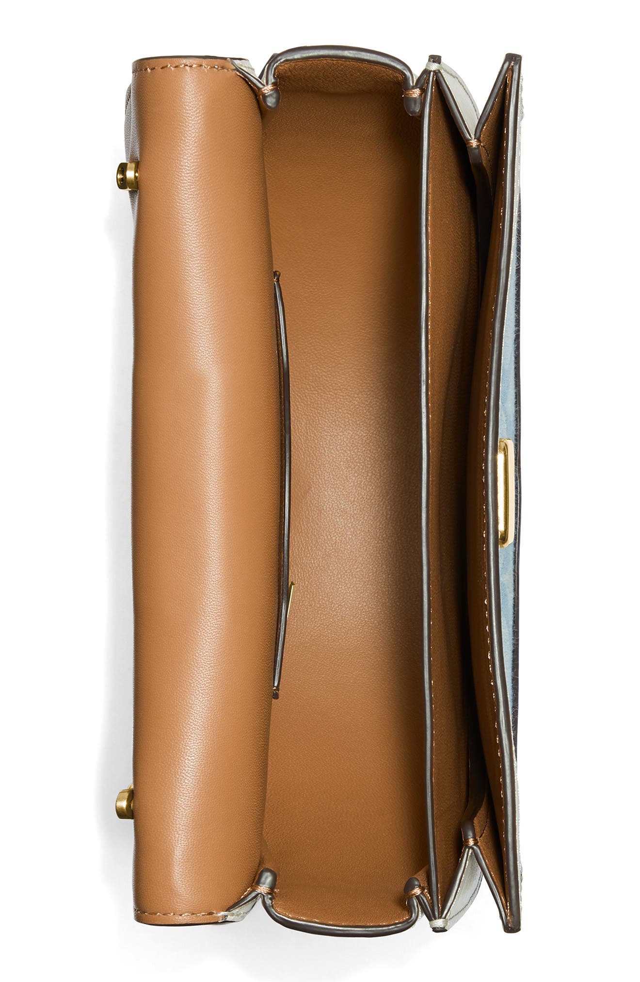 COACH Signature Logo Jacquard Crossbody Bag, Alternate, color, 