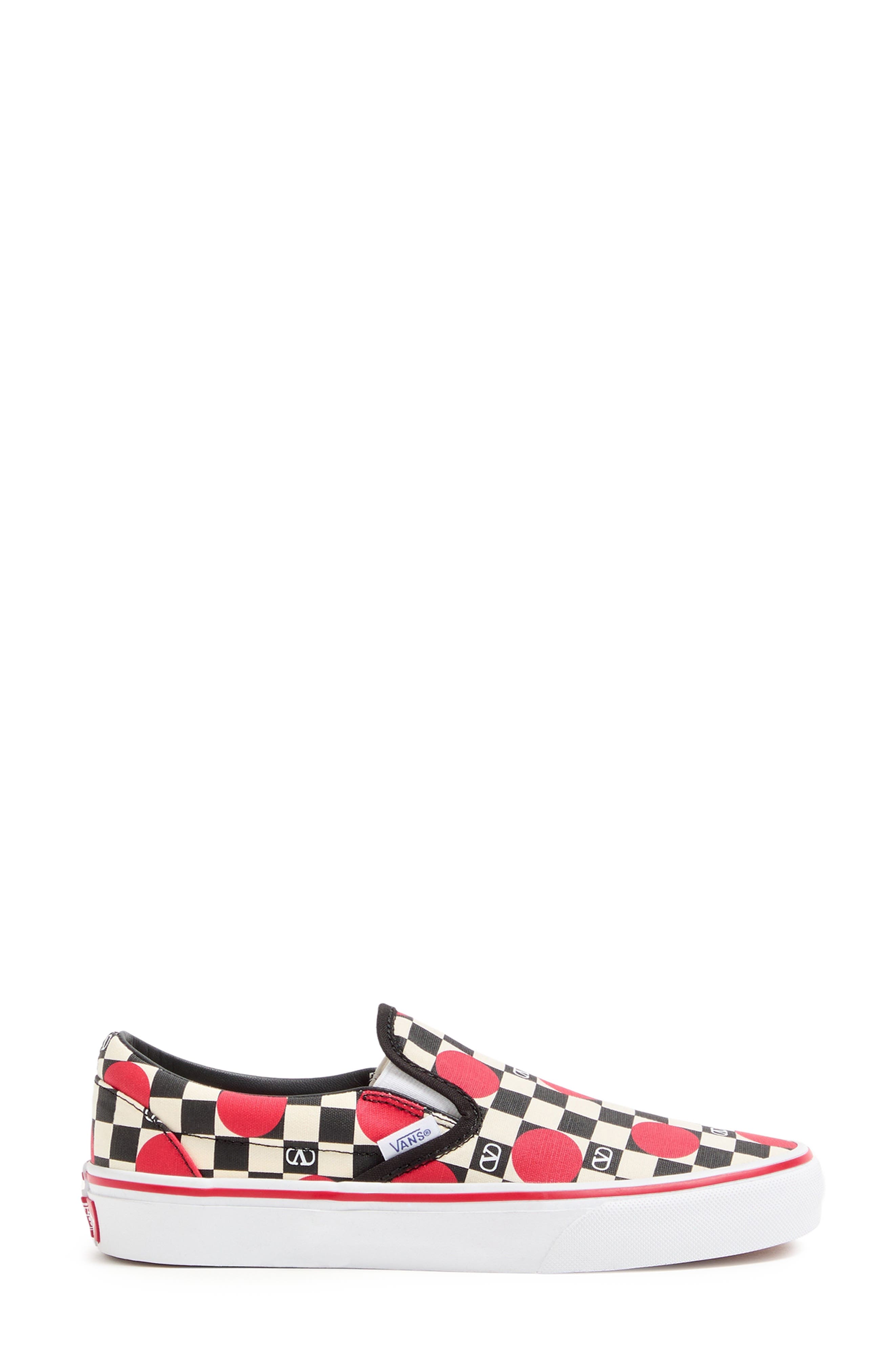 Valentino Garavani x Vans Cherry Slip-On Sneaker, Alternate, color, Yellow Multi