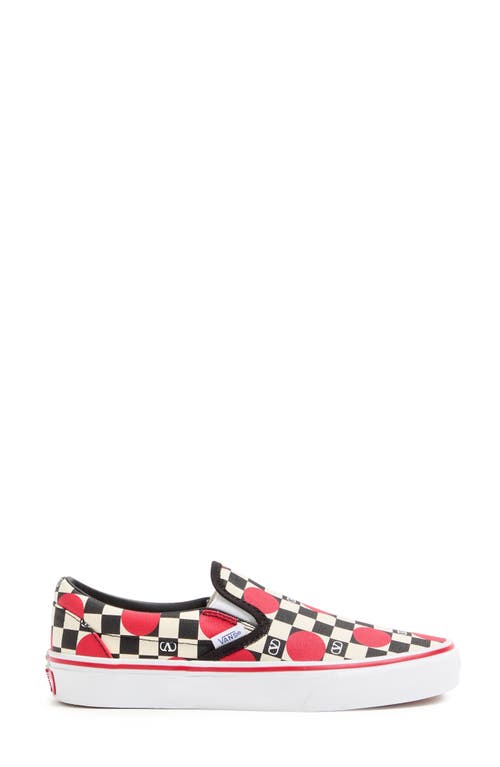Valentino Garavani X Vans Cherry Slip-on Sneaker In Multi