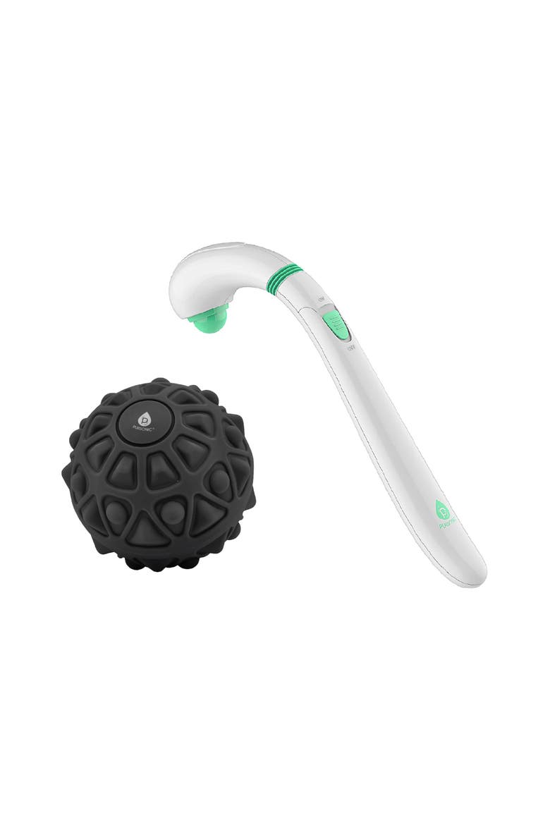Recovery Duo Handheld Massager & Massage Ball, Main, color, Multicolor