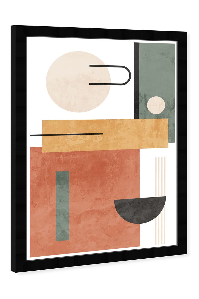 Prints Abstract Wall Art - 13"x19", Alternate, color, ORANGE