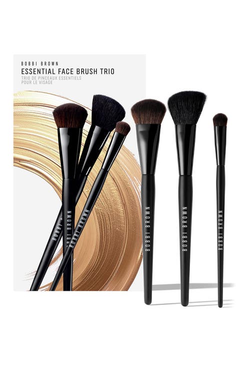 Essential Makeup Face Brush Trio Gift Set $175 Value