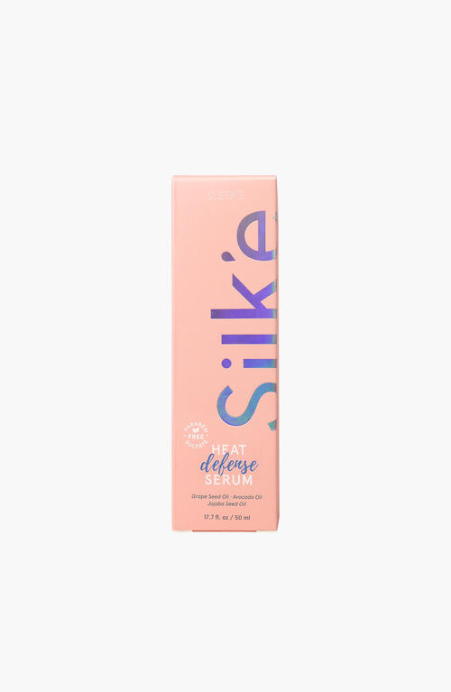 Sleeke Hair Silk'e Heat Defense Hair Serum In Light Peach/blush