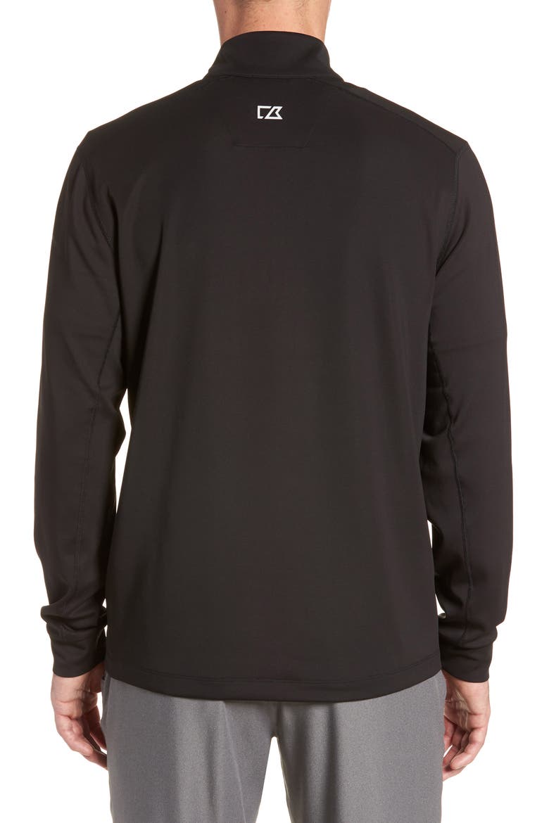 Traverse Stretch Quarter Zip Pullover, Alternate, color, BLACK