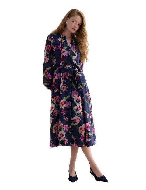 Pippa Floral Midi Dress