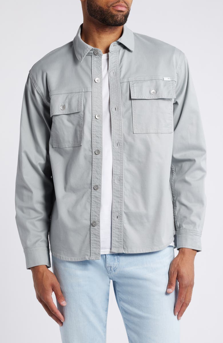 AG Elias Twill Shirt Jacket, Main, color, 