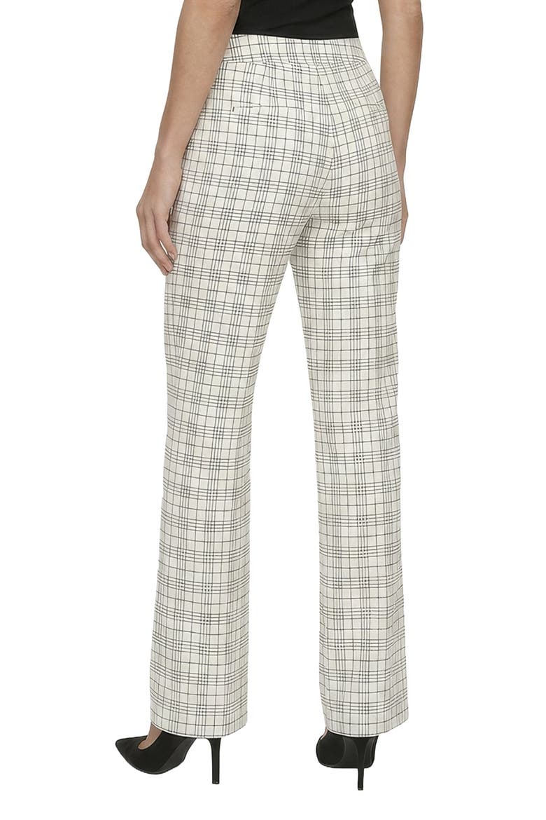 Chess Check Print Trouser, Alternate, color, White & Black