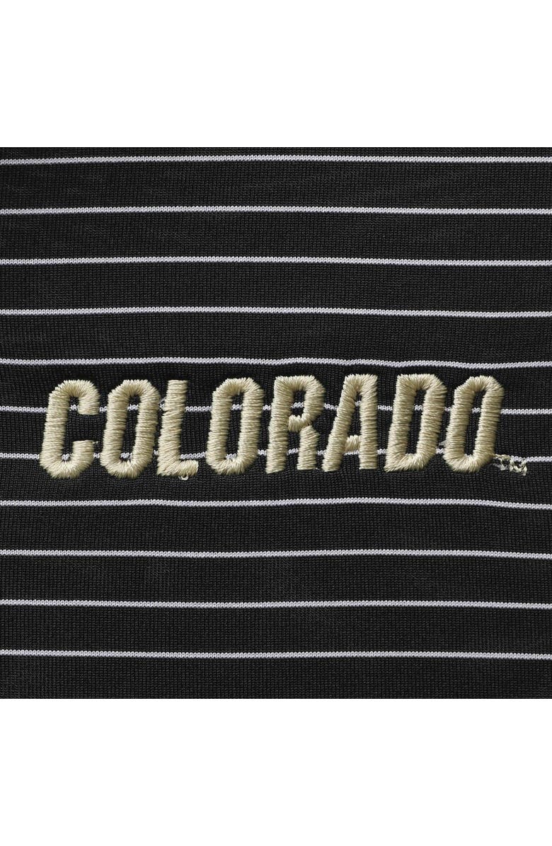 Nike Men's Nike Black Colorado Buffaloes Stadium Stripe Performance Team Polo, Alternate, color, Black