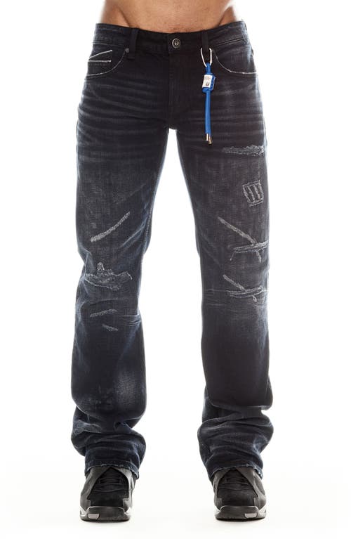 CULT OF INDIVIDUALITY CULT OF INDIVIDUALITY HAGEN RELAXED RIPPED BAGGY JEANS