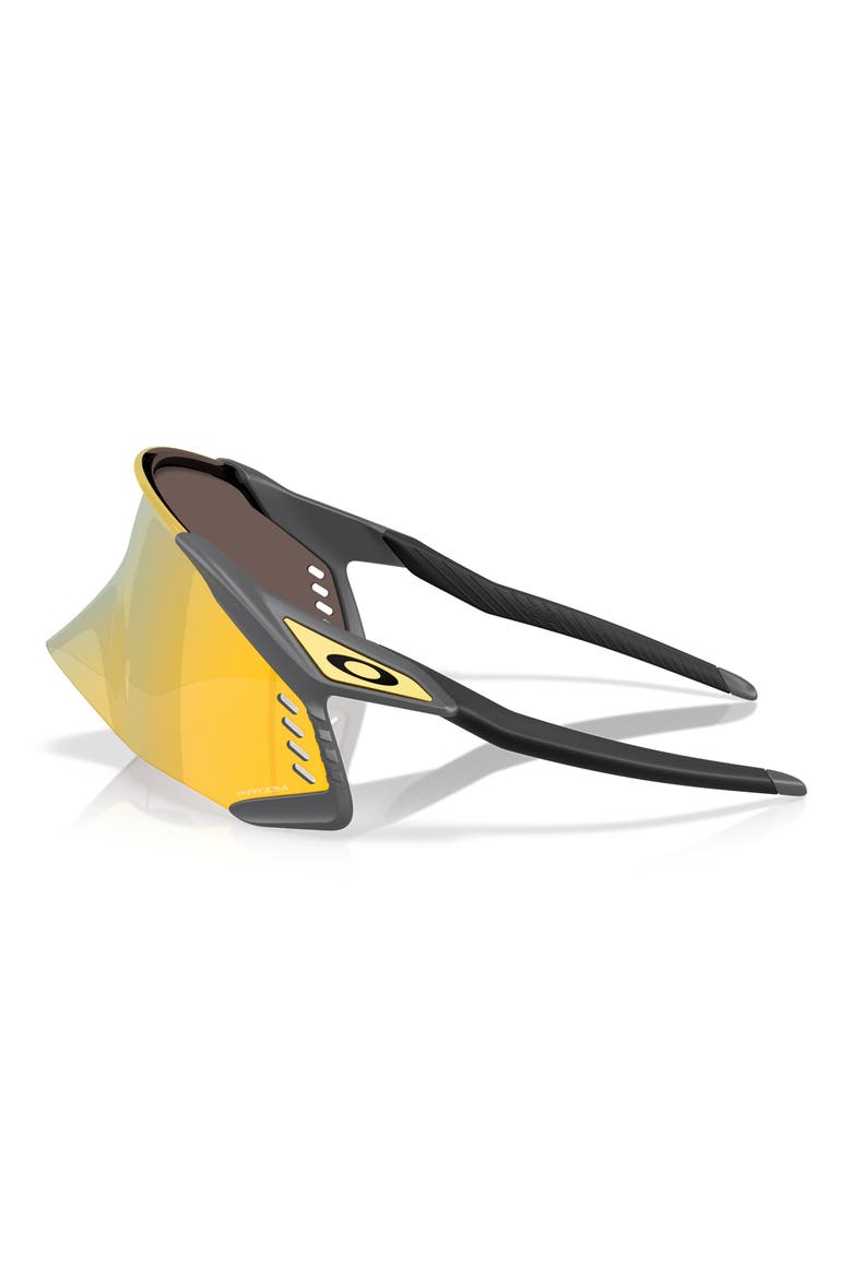 52mm Velo Kato Prizm™ Rectangle Sunglasses, Alternate, color, MATTE CARBON / PRIZM 24K