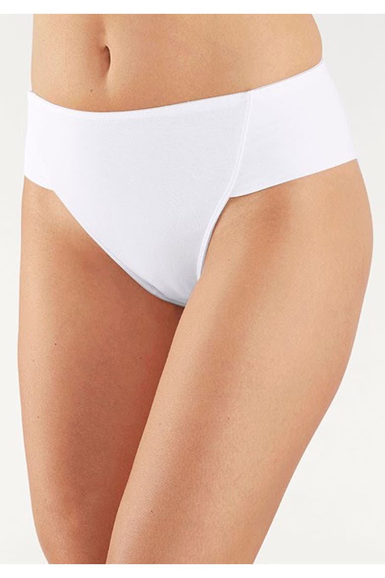 Women's 3 Pk Control Thongs, Alternate, color, Tan & Black & White