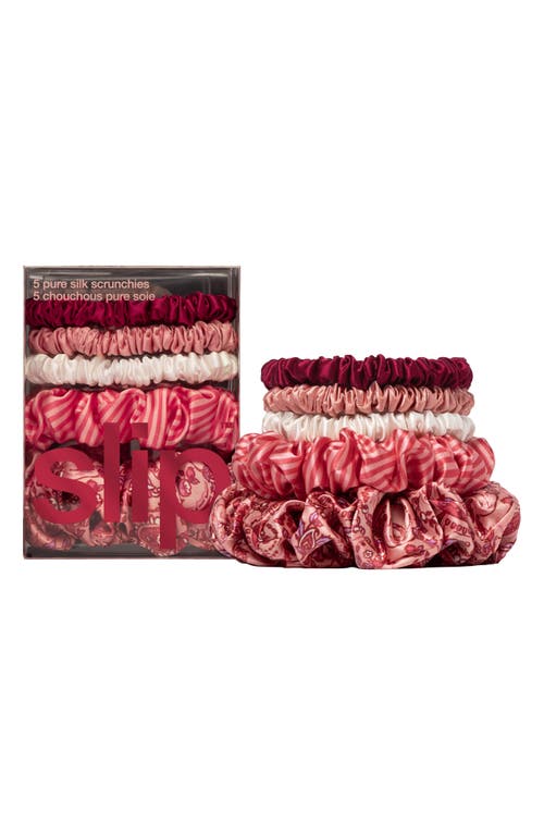 Slip Harriet 5-pack Assorted Scrunchies Set In Harriet
