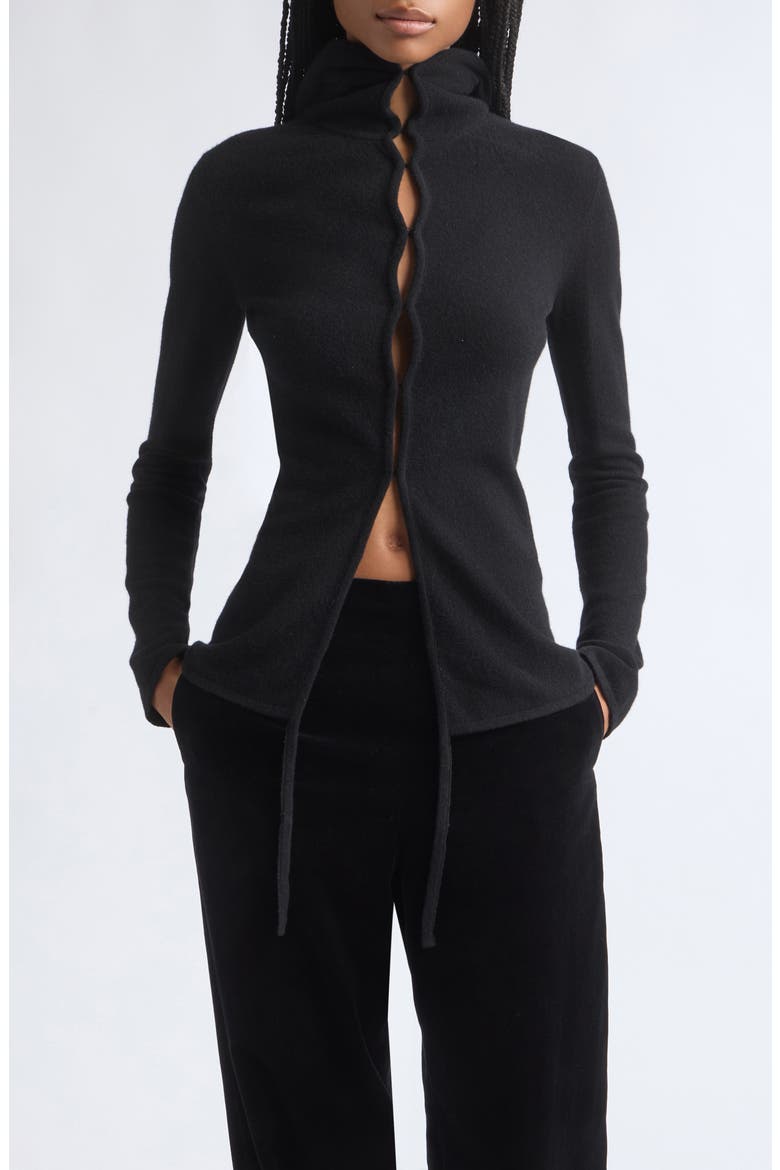 Hook and Eye Wool Hoodie, Main, color, CHARCOAL MELANGE