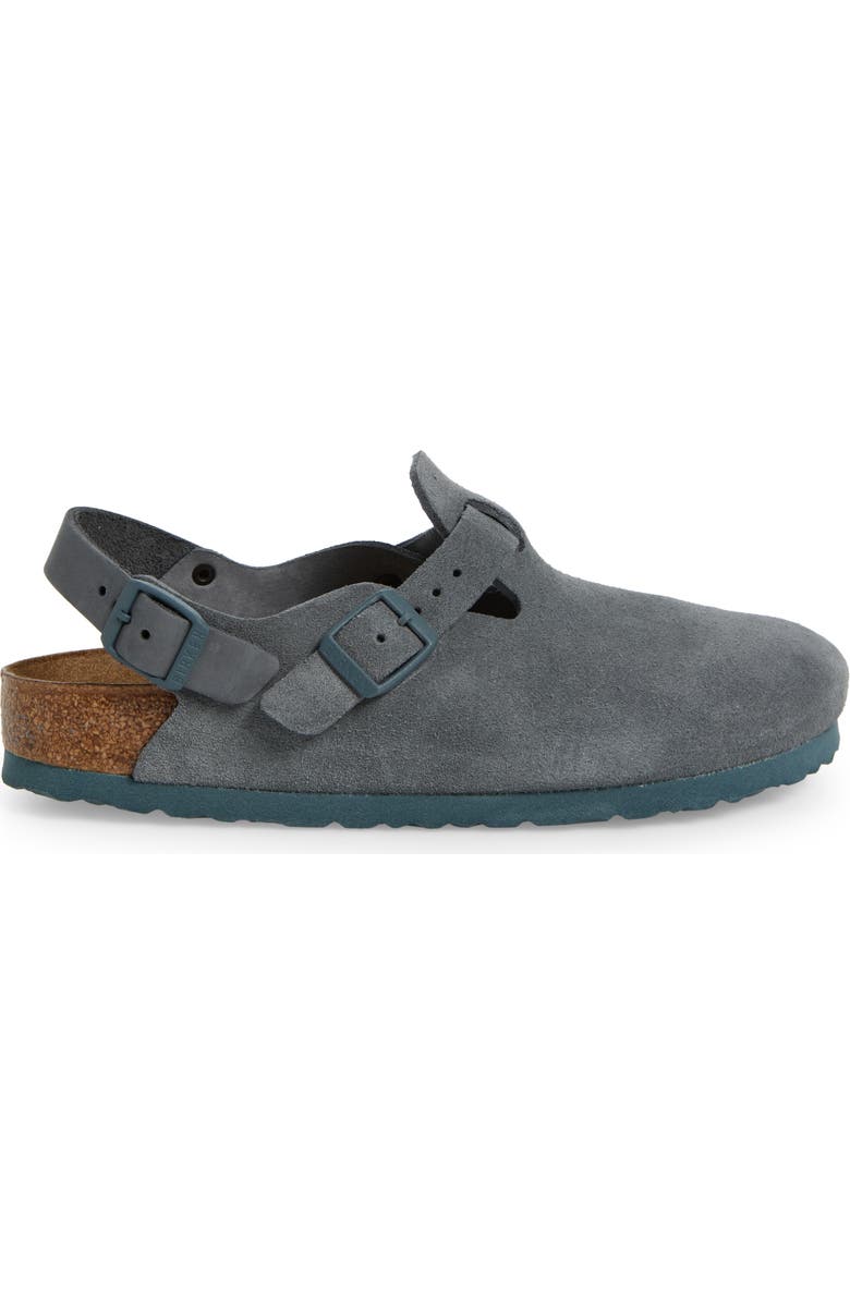 Birkenstock Tokio Clog, Alternate, color, Grey Black
