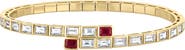 Bony Levy El Mar Ruby & Diamond Flex Bangle Bracelet