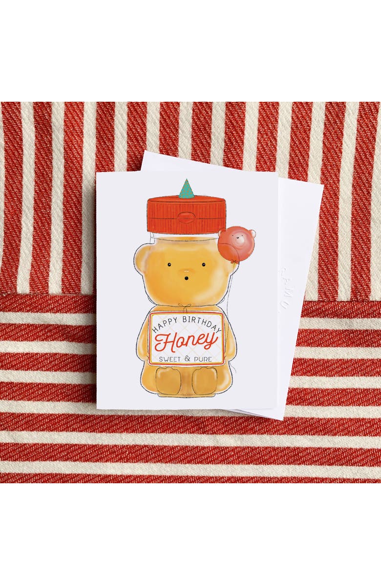 Ramus & Co Birthday Greeting Card Pack (3ct) "Sweet Birthday Honey Bear", Alternate, color, Multi-Pack