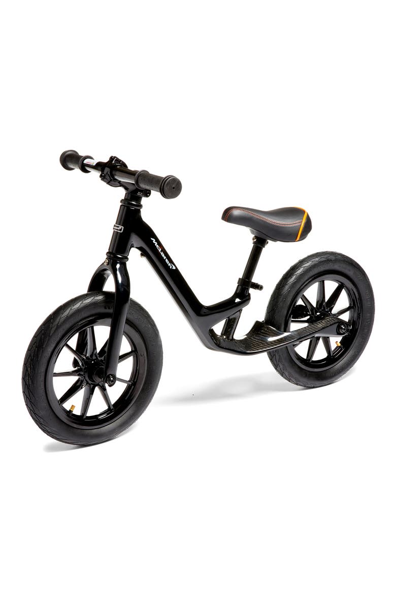Kids' McLaren Balance Bike, Main, color, BLACK