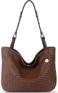 The Sak Los Feliz Medium Tote Woven Leather Bag