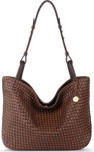 The Sak Los Feliz Medium Tote Woven Leather Bag