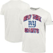 Champion Men's Champion  White New York Giants Ultimate Tri-Blend T-Shirt